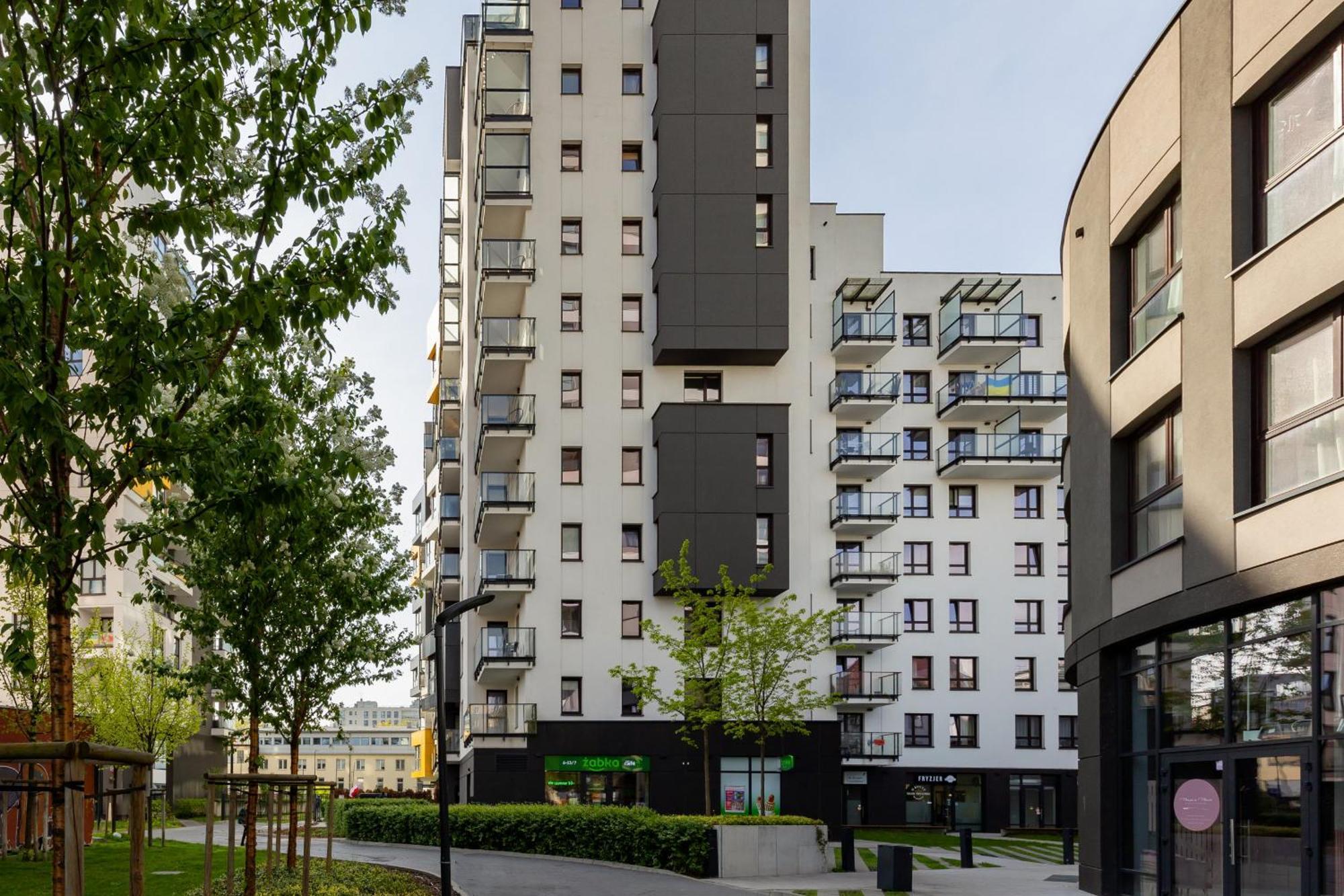 Metro Plocka Exquisite Apartments By Noclegi Renters Warschau Exterior foto